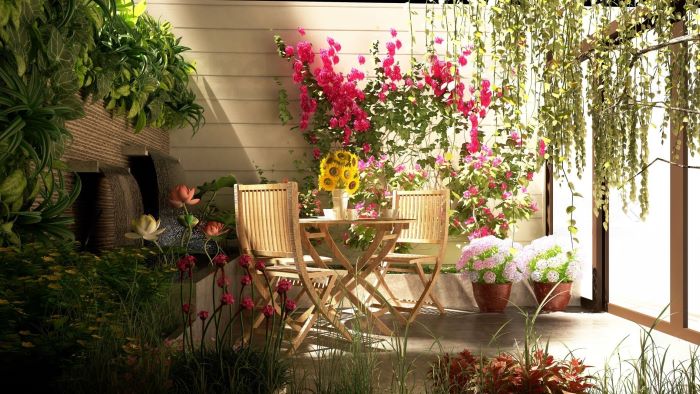 tips for designing small garden space